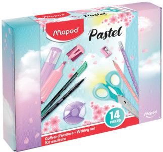 Maped Kit de dessin Pastel, 14 pièces