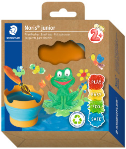 Gobelet à eau STAEDTLER Noris Junior, turquoise/jaune soleil