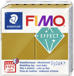 FIMO EFFECT Modelliermasse, bordeaux-metallic, 57 g