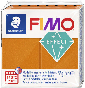 FIMO EFFECT Modelliermasse, bordeaux-metallic, 57 g