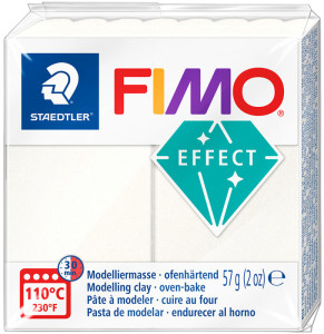 FIMO EFFECT Modelliermasse, blau-metallic, 57 g