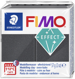 FIMO EFFECT Modelliermasse, türkis-metallic, 57 g