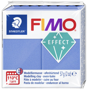 FIMO EFFECT Modelliermasse, türkis-metallic, 57 g