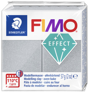 FIMO EFFECT Modelliermasse, türkis-metallic, 57 g