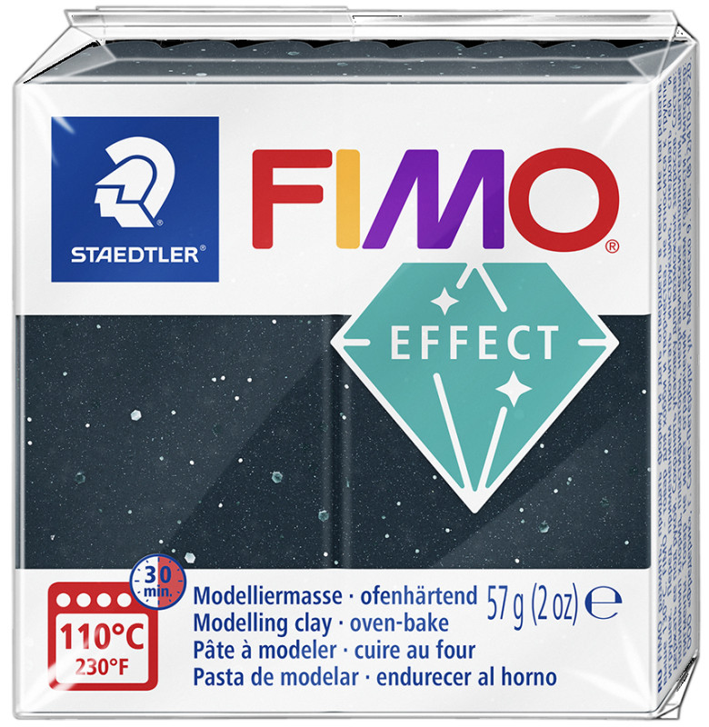 FIMO EFFECT Modelliermasse, granit, 57 g