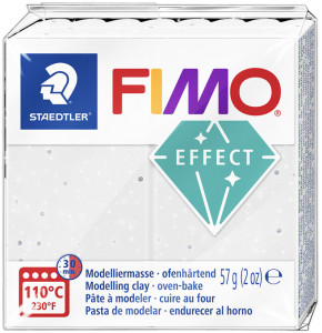 FIMO EFFECT Modelliermasse, schwarz-granit, 57 g