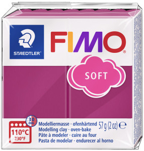 FIMO SOFT Modelliermasse, ofenhärtend, frozen berry, 57 g