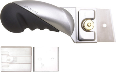NT Cutter KT-2000GP, boîtier en aluminium, argent/noir