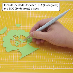 NT Cutter Scalpel D-401P, vert pastel