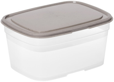 smartstore Boîte de conservation, 0,5 L, gris / transparent