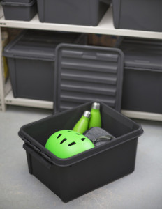 smartstore Aufbewahrungsbox RECYCLED 45, 47 Liter, anthrazit