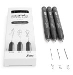 COPIC Feutre fin MULTILINER, noir, set de 3