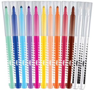 Maped Feutre effaçable COLOR'PEPS OOPS, étui carton de 12