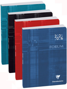 Clairefontaine Agenda scolaire FORUM Metric, 2024/2025, bleu