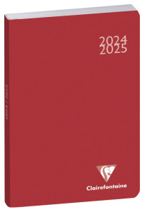 Clairefontaine Agenda scolaire Work & After, 2024/2025, bleu