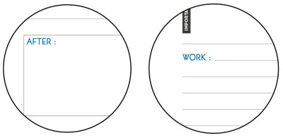 Clairefontaine Agenda scolaire Work & After, 2024/2025, bleu