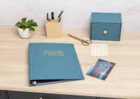 EXACOMPTA Album photos Office by Me, 260 x 320 mm, bleu EXACOMPTA Album photos Office by Me, 260 x 320 mm, bleu