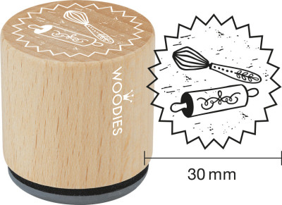 COLOP Tampon à motif Woodies Homemade 