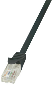 Câble patch LogiLink, Cat. 5e, U/UTP, 2,0 m, rouge