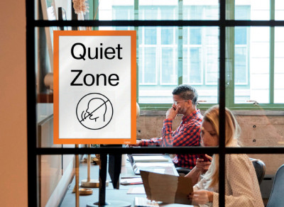 nobo Magnetrahmen, DIN A4, silber