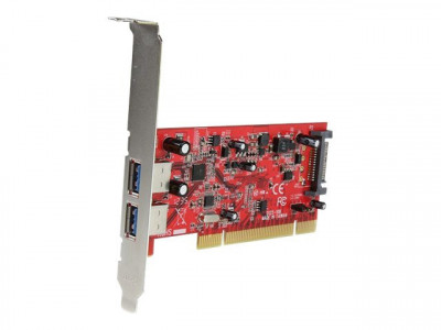 Startech : DUAL PORT PCI SUPERSPEED USB 3 carte CONTROLLEUR avec SATA