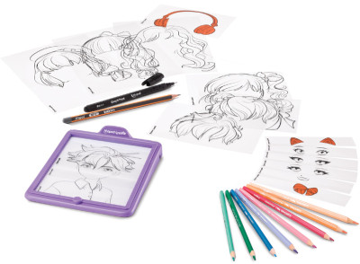 Maped Creativ Table lumineuse à LED AVATAR MANGA, lilas