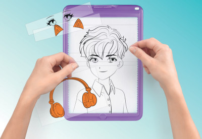 Maped Creativ Table lumineuse à LED AVATAR MANGA, lilas