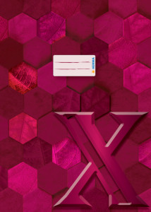 HERMA Heftschoner X, aus Karton, DIN A4, rosa