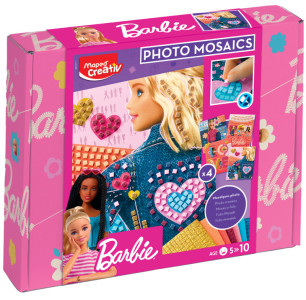 Maped Creativ Mosaïque en mousse PHOTO MOSAICS Barbie