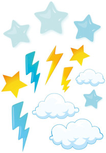 ROTH Bügeldekoration für DIY-Stoffschultüte, Champion