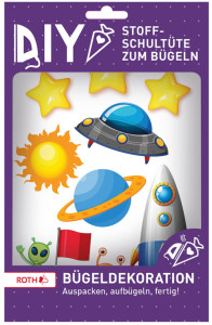 ROTH Bügeldekoration für DIY-Stoffschultüte, Champion