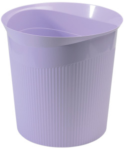 Corbeille à papier HAN Re-LOOP, éco-plastique, 13 litres, bleu pastel