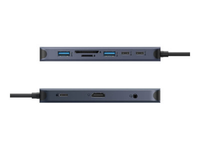 Targus : HYPERDRIVE ECOSMART GEN.2 UNIVERSAL USB-C 10-IN-1 HUB 140W