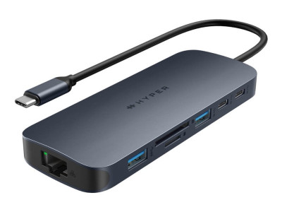 Targus : HYPERDRIVE ECOSMART GEN.2 DUAL HDMI USB-C 11IN1 HUB 140W