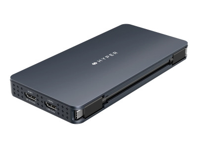 Targus : HYPERDRIVE UNIVERSAL SILICON MOTION USB-C 10-IN1 DUAL HDMI DO