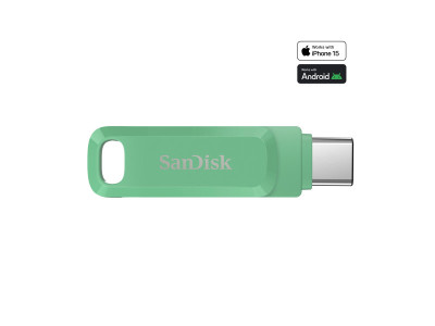 SANDISK : ULTRA DUAL drive GO USB TYPE- C ABSIN.GREEN GLOBAL 400MB/S 256GB