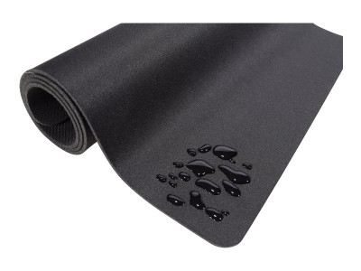 V7 : ANTIMICROBIAL DESK MAT MOUSEPAD BLACK 35.4 X 16.5IN (90 X 42 CM)