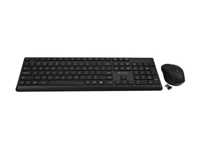 V7 : PRO WIRELESS KEYBOARD MOUSE US QWERTY US ENGLISH LASERED KEYCAP