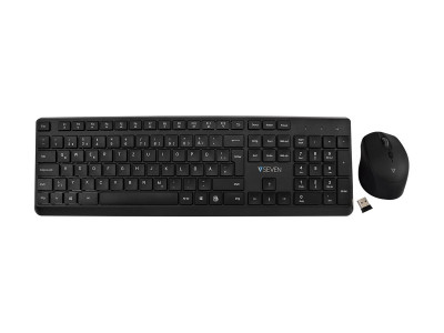 V7 : PRO WIRELESS KEYBOARD MOUSE de QWERTZ GERMAN LASERED KEYCAP