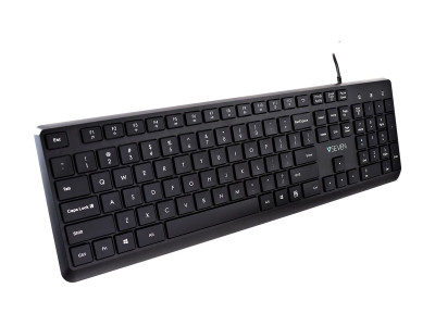 V7 : USB PRO KEYBOARD US QWERTY US ENGLISH LASERED KEYCAP
