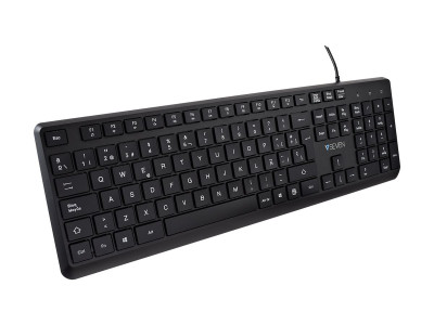 V7 : USB PRO KEYBOARD ES QWERTY ES SPANISH LASERED KEYCAP
