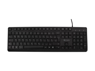 V7 : USB PRO KEYBOARD ES QWERTY ES SPANISH LASERED KEYCAP