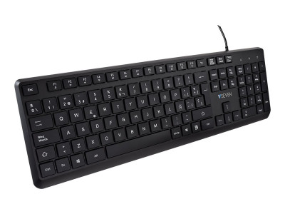 V7 : USB PRO KEYBOARD ES QWERTY ES SPANISH LASERED KEYCAP