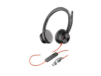 HP - Poly : POLY BW 8225 STEREO USB-C HS +USB-C/A
