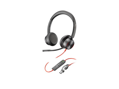 HP - Poly : POLY BW 8225 STEREO USB-C HS +USB-C/A