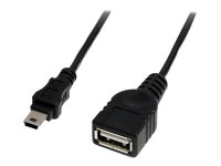 Startech : CABLE MINI USB 2.0 de 0 3 M - USB A VERS MINI USB