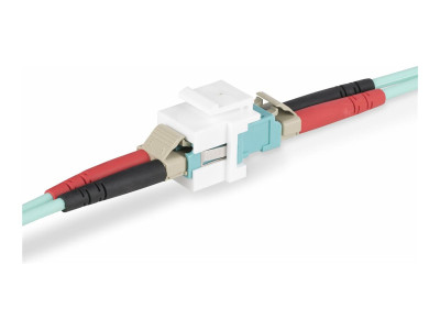 Startech : LC TO LC COUPLER KEYSTONE JACK LC/LC FIBER KEYSTONE COUPLER