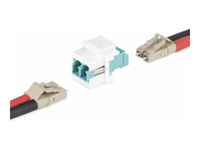 Startech : LC TO LC COUPLER KEYSTONE JACK LC/LC FIBER KEYSTONE COUPLER