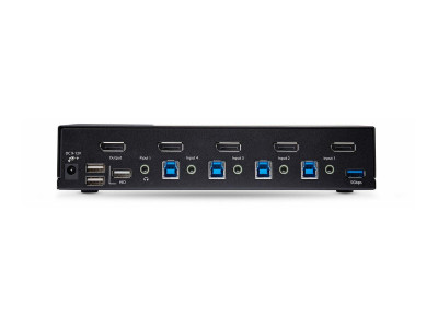 Startech : 4-PORT DISPLAYPORT KVM SWITCH - 8K 60HZ HOTKEYS TAA COMPLIANT