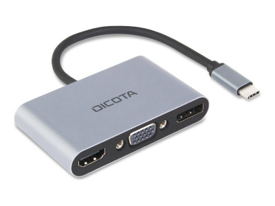 Dicota : USB-C PORTABLE 5-IN-1 DOCKING STATION 4K HDMI/DP PD 100W